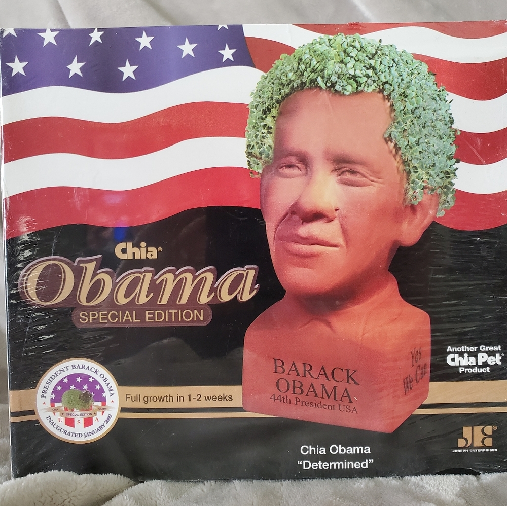 Special Edition Obama Chia